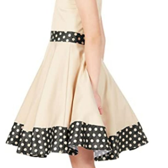Kids 'Vintage Polka Dot 50's Girls Dress 🤍 NWT - Picture 6 of 8